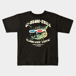 Ci-Meow-Phile Kids T-Shirt